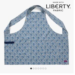 NWOT Hedley & Bennett Liberty Fabric Blue Floral Smock Apron SOLD OUT